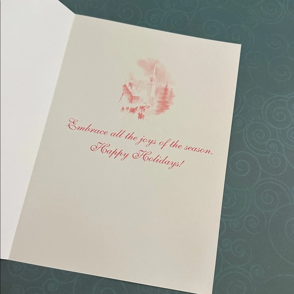 8 Christmas Greeting Cards (no envelopes included)